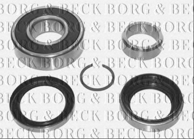 BORG & BECK bwk762 -  Комплект подшипника ступицы колеса